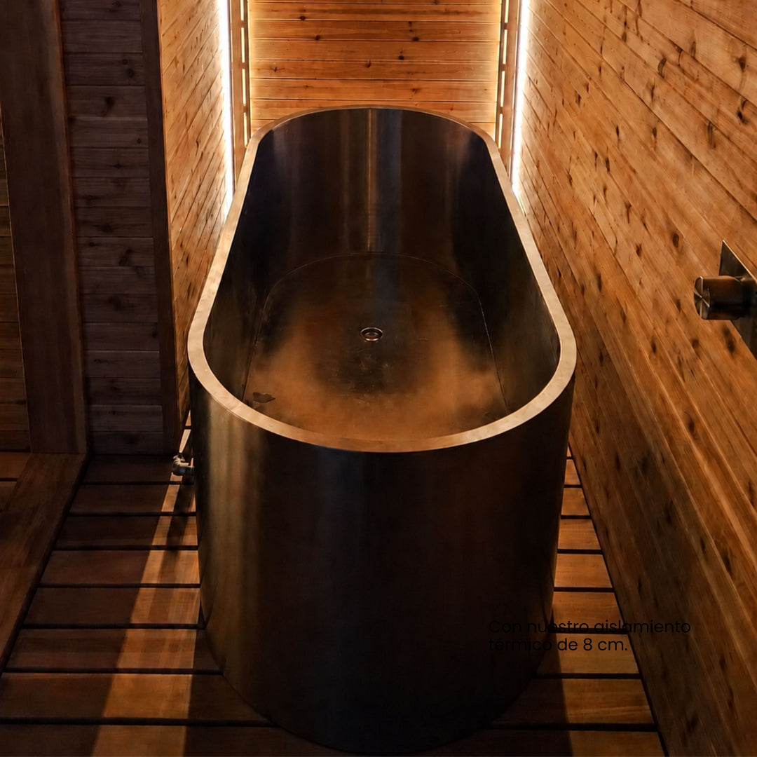CyberPlunge steel ice bath, view 7