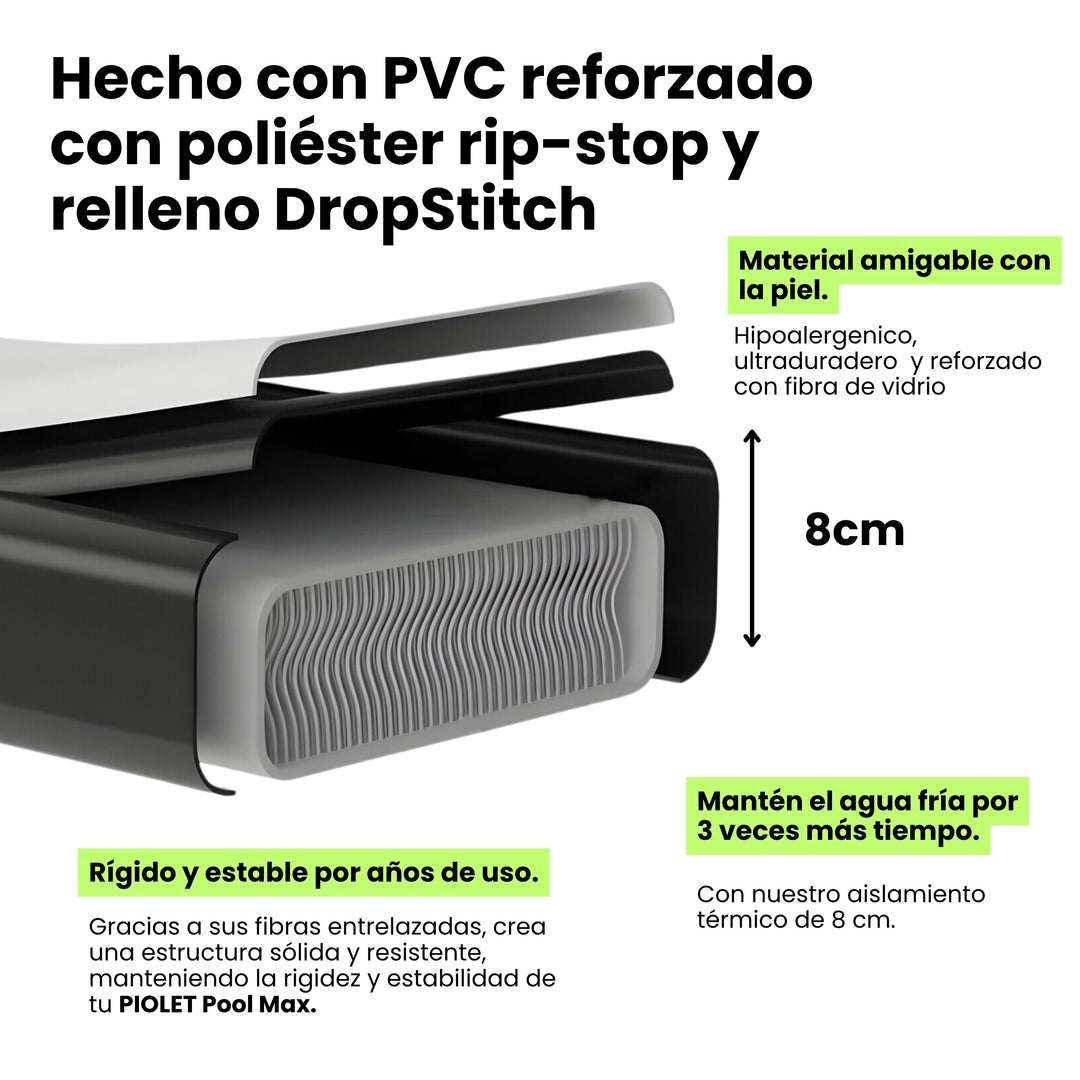 PIOLET Polar Party recuperación eventos 160 cm negra México