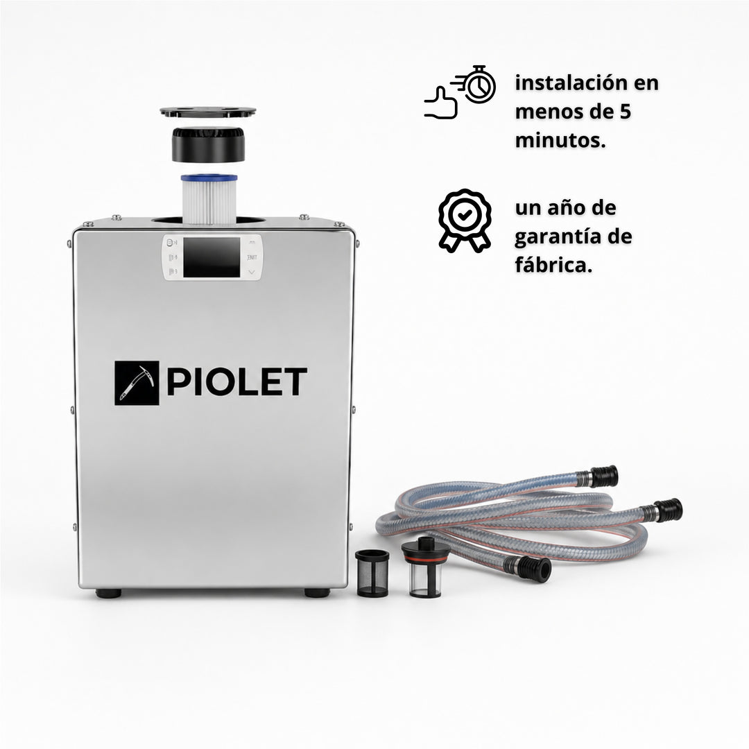 Para Polar S2 - Cartuchos de Filtro de Papel PIOLET 20 Micras (Pack x3)