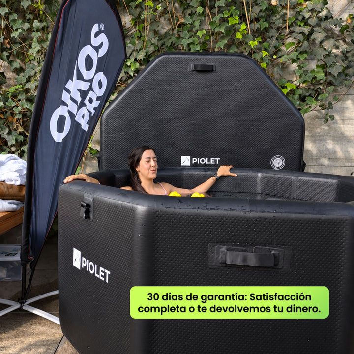 Tina inflable Polar Party PIOLET tapa weatherproof 160 cm México