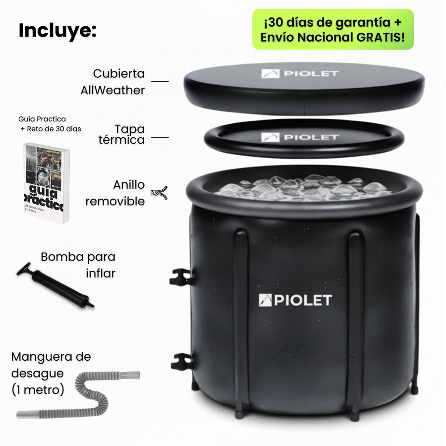PIOLET RecoveryPod portable ice bath, view 5